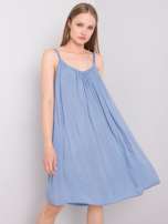 Light blue dress with straps Polinne OH BELLA.